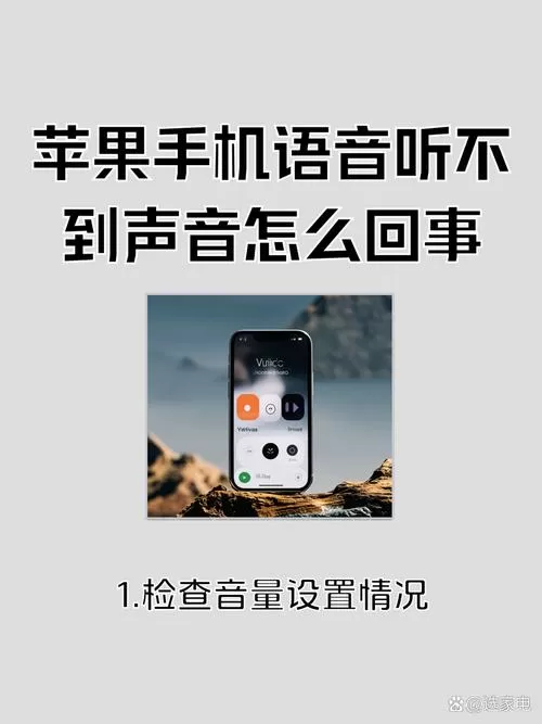 语音听不到声音怎么办