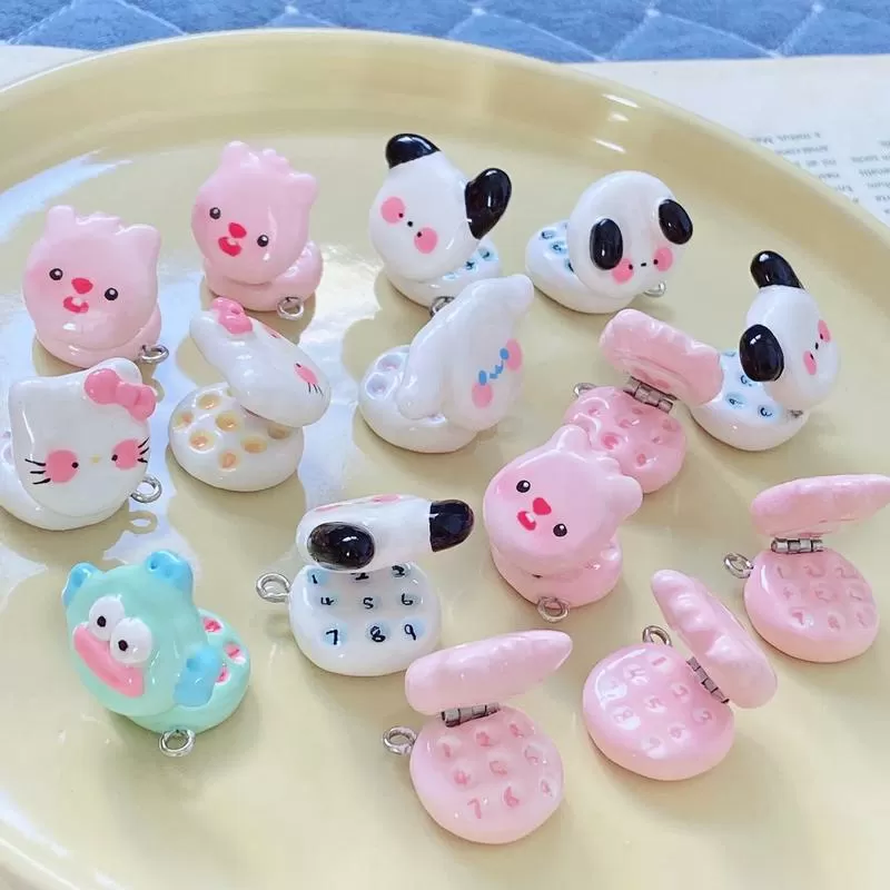 用粘土做迷你小手机